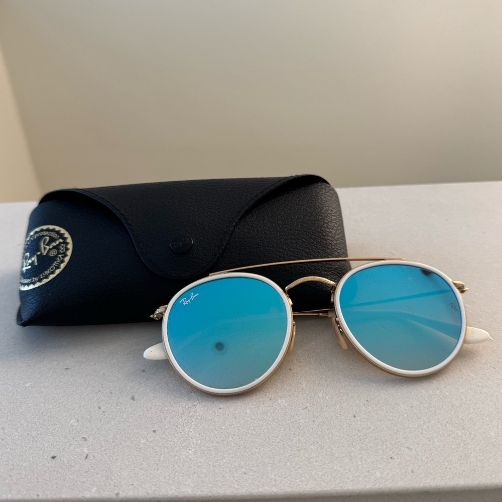 Ray-ban round unisex sunglasses